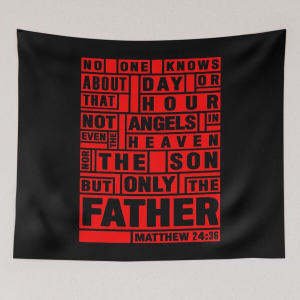 Item preview, Matthew 24:36 Only The Father Knows designed and sold by plushism.