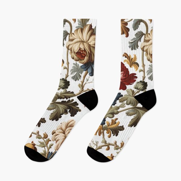 Item preview, watercolor seamless pattern of flowers and leaves designed and sold by APHIDAT-TA.