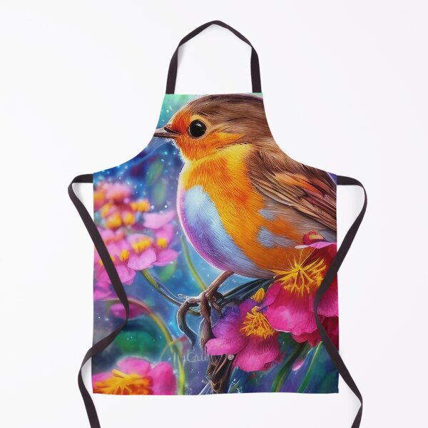 Artikelvorschau, Das charmante Robin-Design entworfen und verkauft von Posivibez Designs.