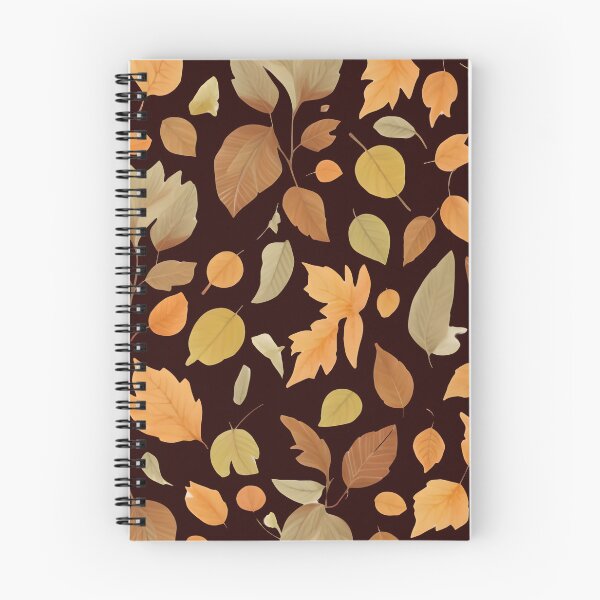 Item preview, Autumn leaves amazing calm printable pattern designed and sold by denakh.