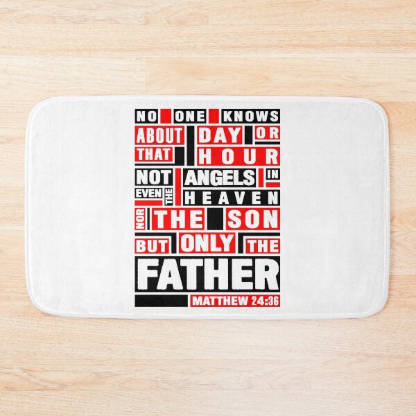 Item preview, Matthew 24:36 Only The Father Knows designed and sold by plushism.