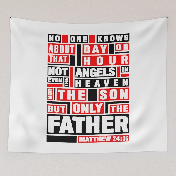 Item preview, Matthew 24:36 Only The Father Knows designed and sold by plushism.