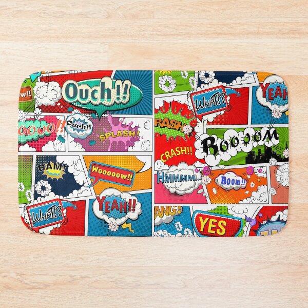 Item preview, Dynamic Onomatopoeia Retro Comic Action Expressions designed and sold by solrevolver.