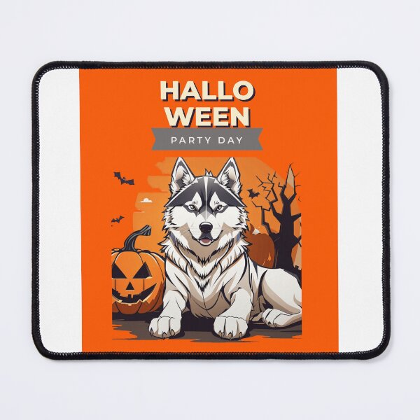 Item preview, HALLOWEEN PARTY DAY husky designed and sold by Yougeen.