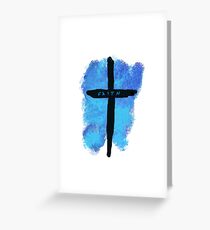 Faith on a Cross Greeting Card