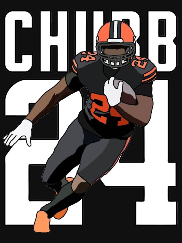 Nick Chubb Cleveland Browns 24 Shirt, Custom prints store