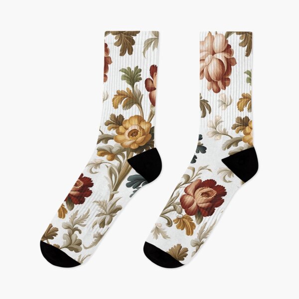 Item preview, watercolor seamless pattern of flowers and leaves designed and sold by APHIDAT-TA.