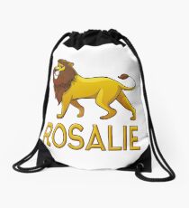 Rosalie Lion Drawstring Bags Drawstring Bag