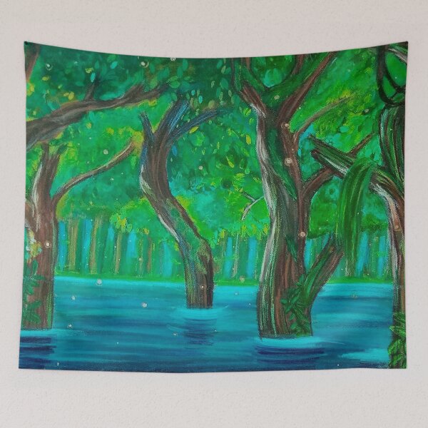Item preview, Mangrove forest designed and sold by farahmae.