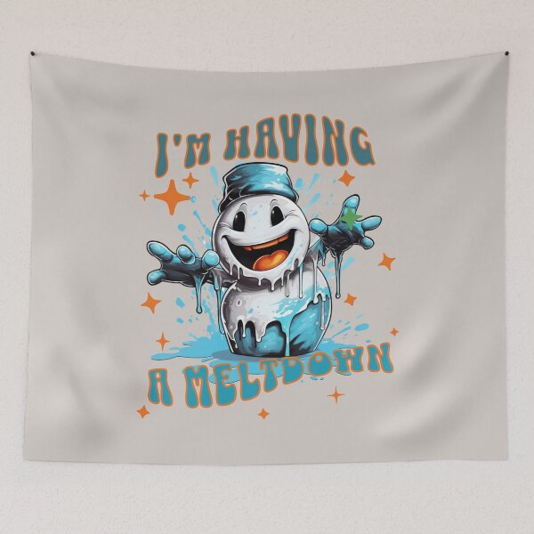 Item preview, Melting snowman - Frosty And The Snowman - Frosty The Snowman Cartoon - The Snowman Frosty - Frosty Winter Wonderland – Stay frosty – Mr. Cool – Let it snow. designed and sold by JansenGS.
