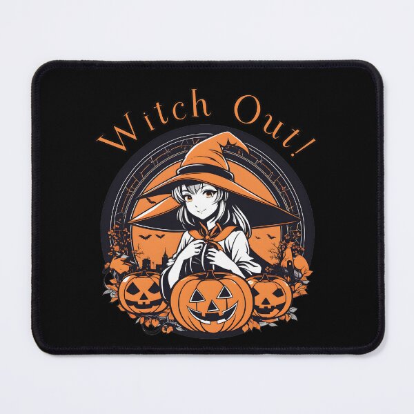 Item preview, Watch Out Witch Out - Cute Anime Halloween Witch designed and sold by DevemDavam.