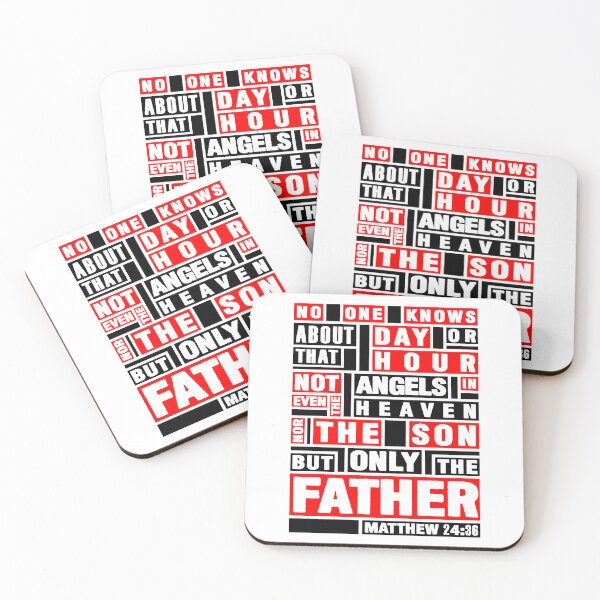 Item preview, Matthew 24:36 Only The Father Knows designed and sold by plushism.