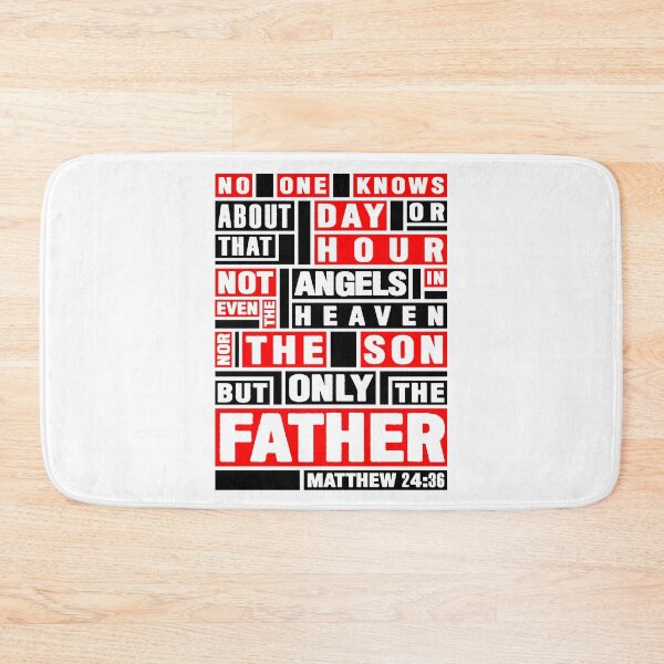 Item preview, Matthew 24:36 Only The Father Knows designed and sold by plushism.