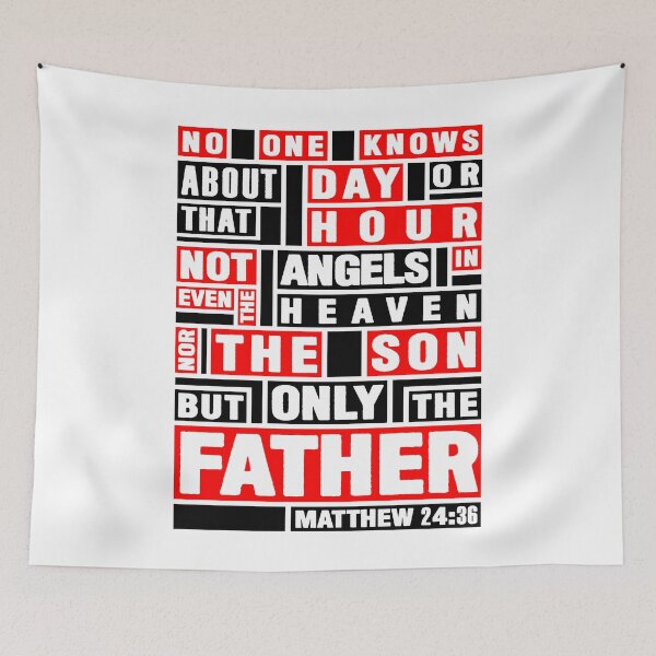 Item preview, Matthew 24:36 Only The Father Knows designed and sold by plushism.