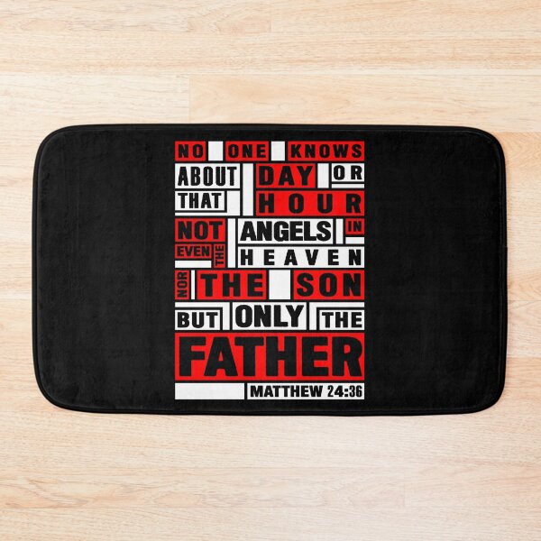 Item preview, Matthew 24:36 Only The Father Knows designed and sold by plushism.