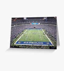 Dallas Cowboys Thanksgiving 2008 Greeting Card