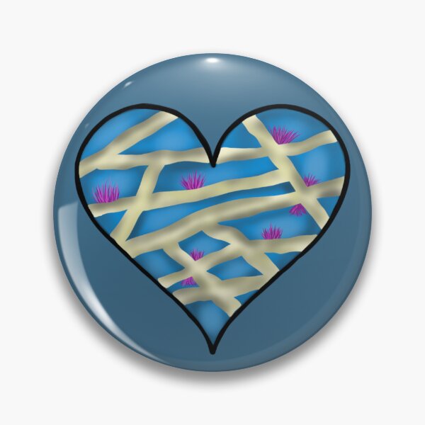 Item preview, Zombie mummy inspired heart designed and sold by Coastersells.