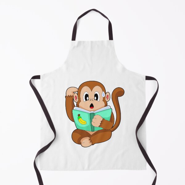 Item preview, Monkey Reading Book designed and sold by Snabdesign84.