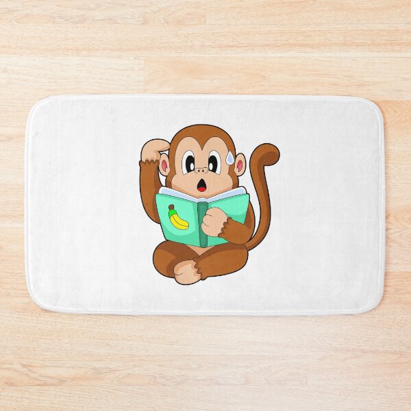 Item preview, Monkey Reading Book designed and sold by Snabdesign84.