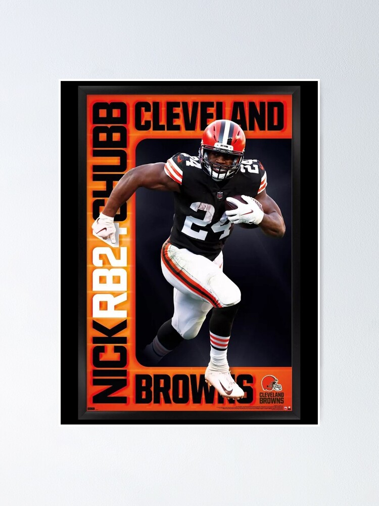 Product the Cleveland Browns Nick Chubb Poster shirt, hoodie