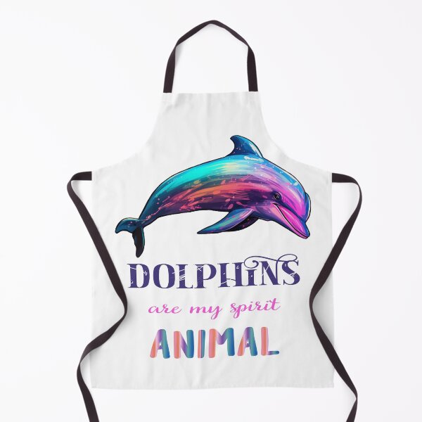 Item preview, Dolphins are my spirit animal. Blue dolphin designed and sold by Anastasiia Yurevych.