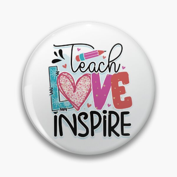 Item preview, Teach love inspire designed and sold by shestiger.