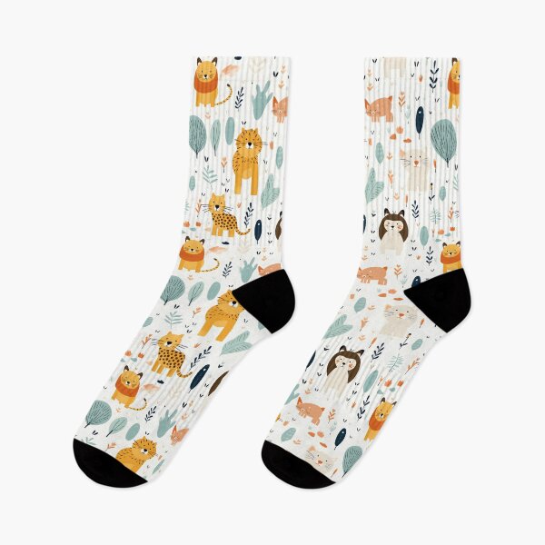 Item preview, Cute animal seamless pattern 04 designed and sold by Malalod.