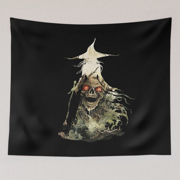 Item preview, Halloween spooky Scary witch Horror Witch designed and sold by AnnaMDesign.