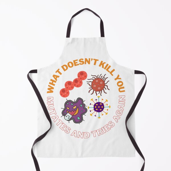 Item preview, What doesn't kill you mutates and tries again, Halloween microbiology and medicine designed and sold by NoetherSym.