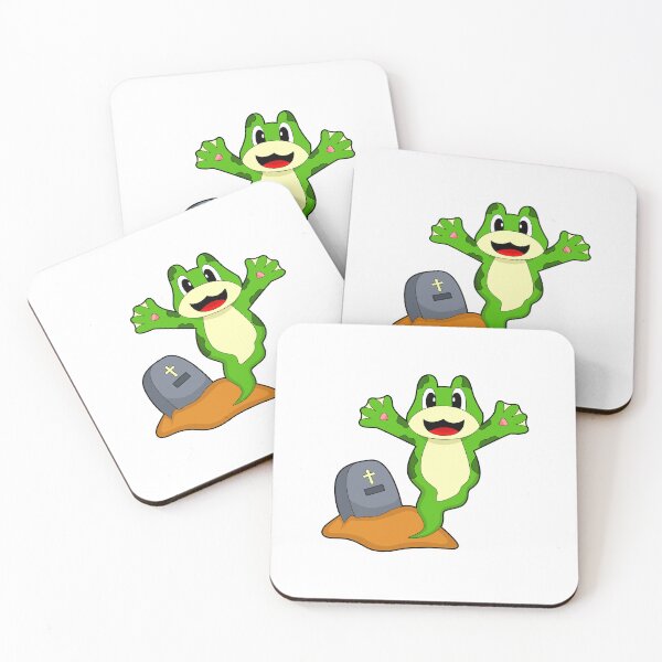 Item preview, Frog Halloween Grave designed and sold by Snabdesign84.