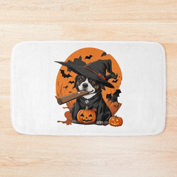 Item preview, halloween dog, pumpkin, cigar designed and sold by AxelBrook.
