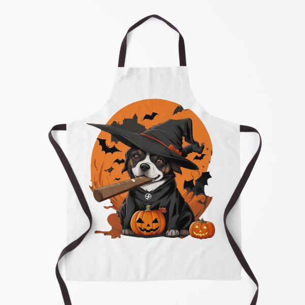 Item preview, halloween dog, pumpkin, cigar designed and sold by AxelBrook.