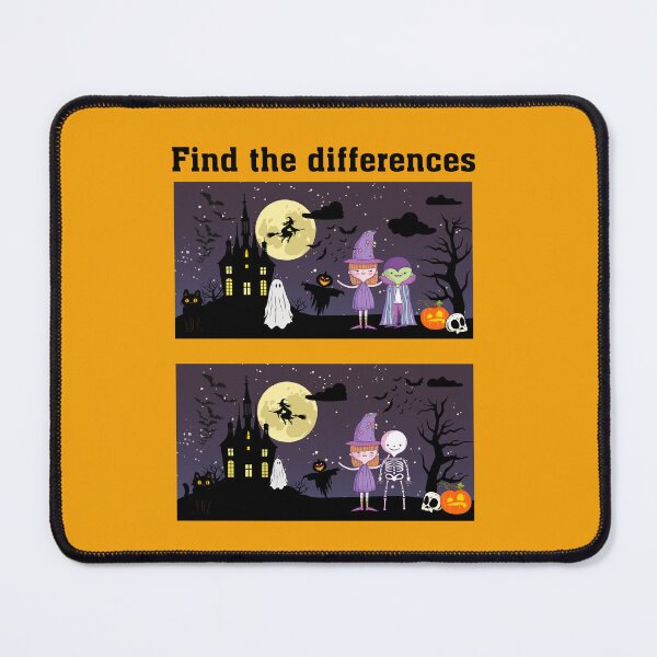 Item preview, Halloween Funny Puzzle Finf the Difference designed and sold by CyberArtistOne.