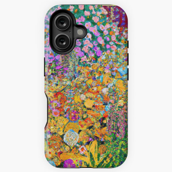 Aperçu de l'œuvre Jardin de fleurs Gustav Klimt créée et vendue par maniacfitness.