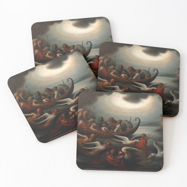 Item preview, Charon ferrying souls across the river Styx designed and sold by SisHere.