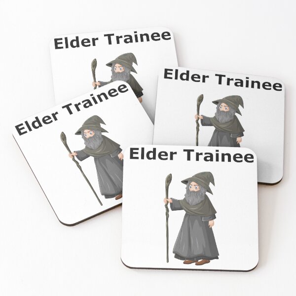 Item preview, Trainee Elder Black Text English designed and sold by pfalsdorf-it.