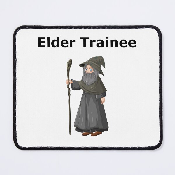 Item preview, Trainee Elder Black Text English designed and sold by pfalsdorf-it.