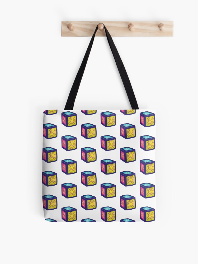 Thumbnail 1 of 2, Tote Bag, Magic cube designed and sold by FunPrintCraft.