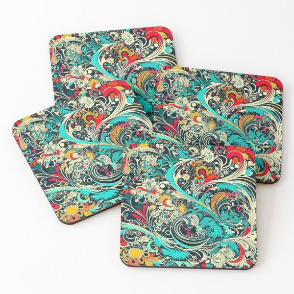 Item preview, A beautiful abstract print in carpetpunk style designed and sold by spoo-art.