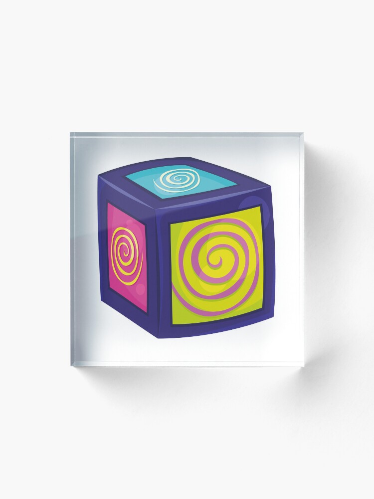 Thumbnail 1 of 5, Acrylic Block, Magic cube designed and sold by FunPrintCraft.