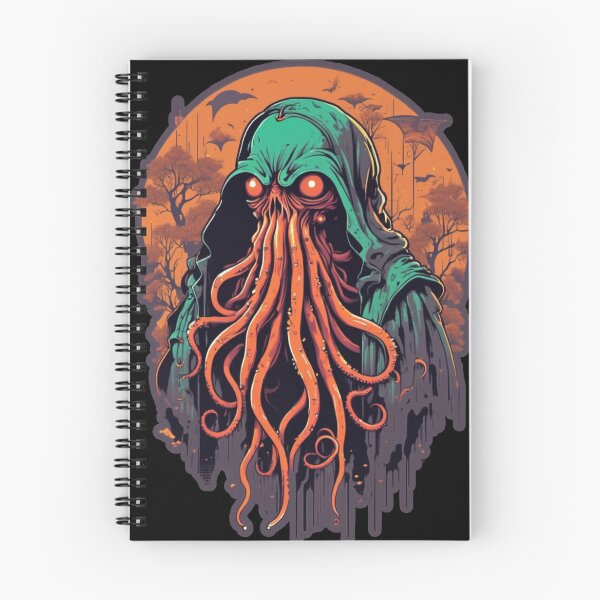 Item preview, Sinister Fall Cthulhu in Autumn Landscape designed and sold by WolfMerrik.