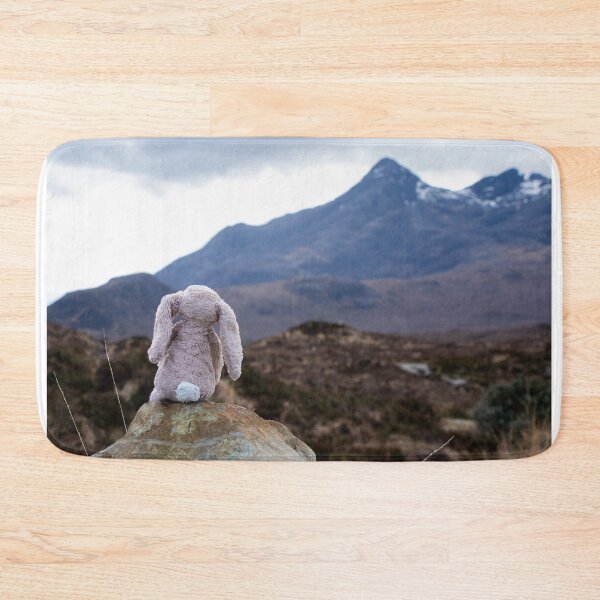 Item preview, Bunny sits on a rock at Sligachan designed and sold by YingHui215.