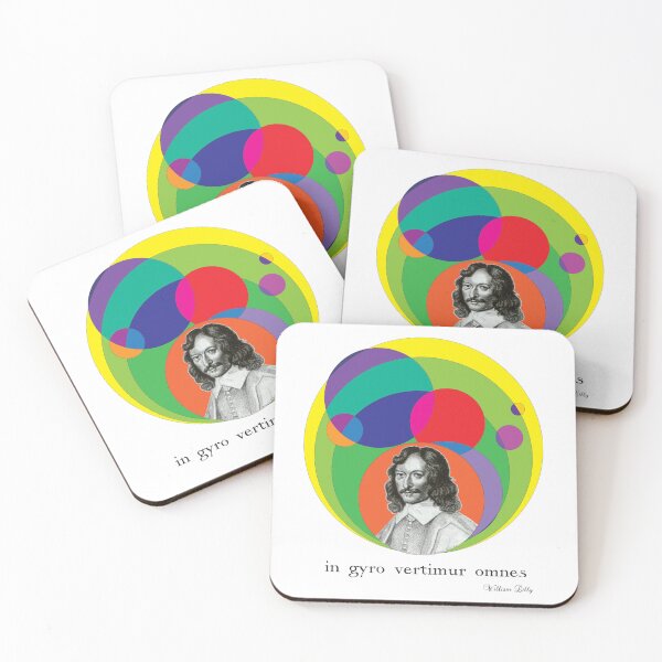 Item preview, William Lilly quote "in gyro vertimur omnes":  We all turn in circles designed and sold by mariahmcmo.
