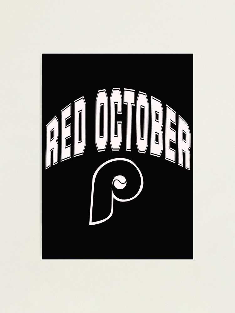 Vintage Red October Philly SVG, Philadelphia Baseball Go Red SVG