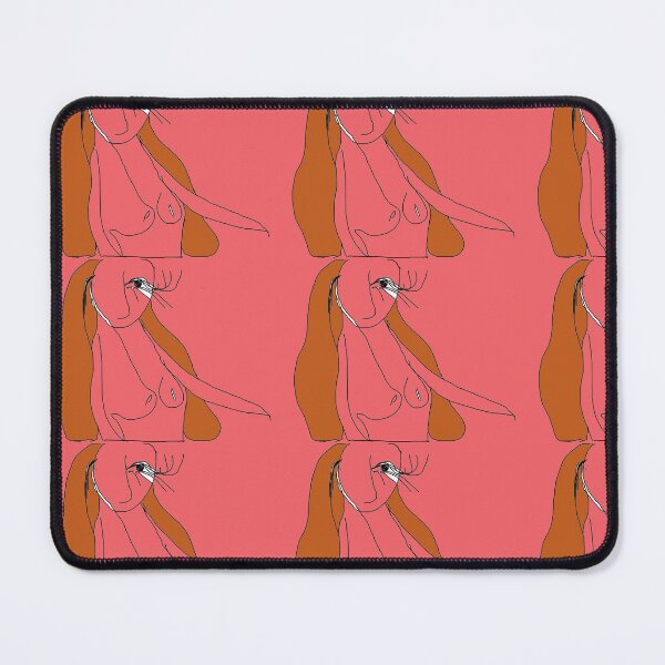 Item preview, Solo look woman pink background designed and sold by Atticus88.