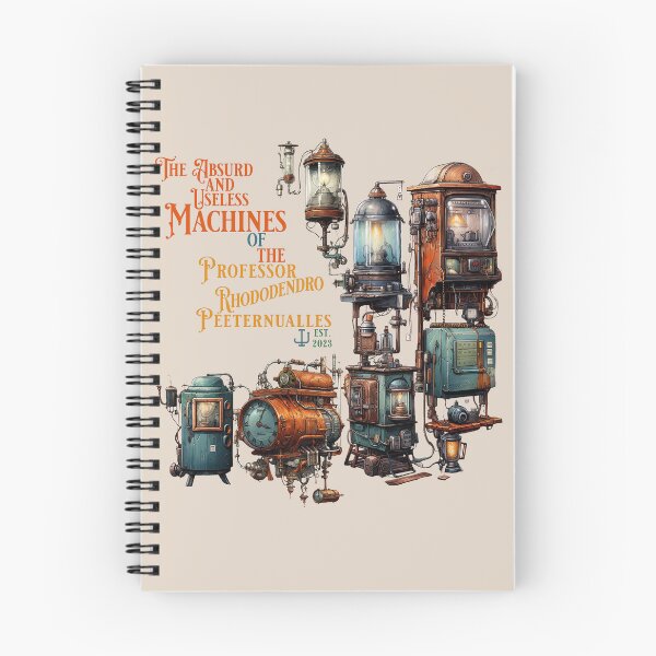 Item preview, 01 The Absurd and Useless Machines of Professor Rhododendron Peeternualles designed and sold by Ignacio Junquera.