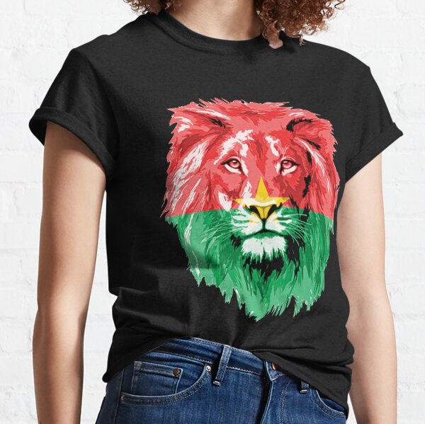  Burkina Faso Flag Pride Design Gift Premium T-Shirt