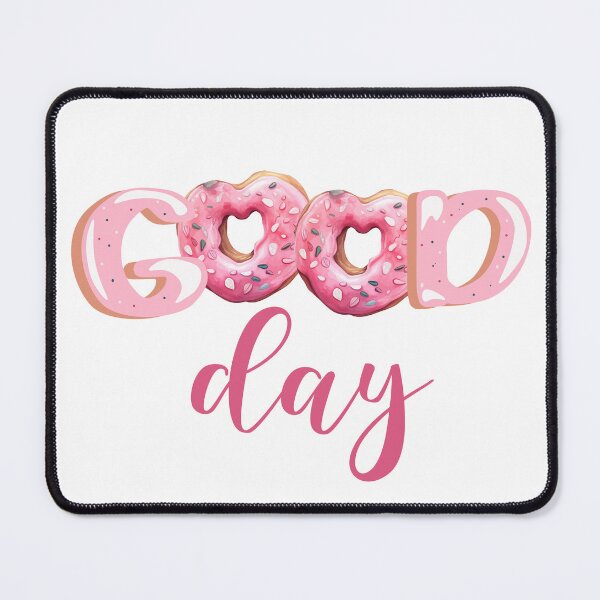 Item preview, Good day.Sweet donuts. Donuts with pink glaze. designed and sold by Anastasiia Yurevych.