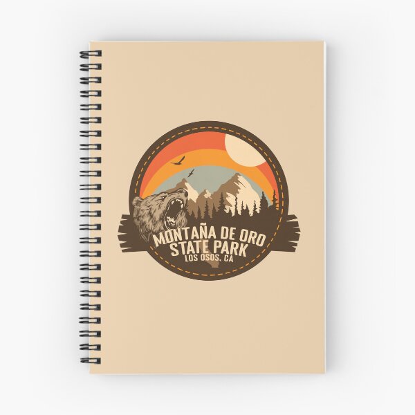 Item preview, Montaña de Oro State Park California - CA Retro Souvenir Badge designed and sold by mountainfad.