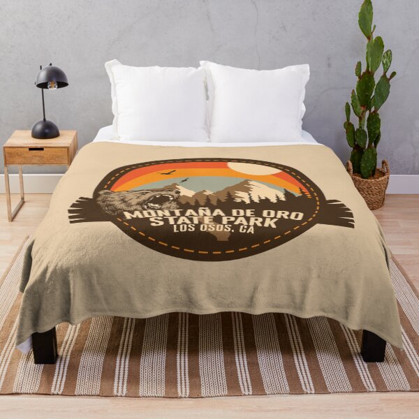 Item preview, Montaña de Oro State Park California - CA Retro Souvenir Badge designed and sold by mountainfad.